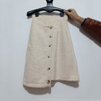 Kelly חצאית מיני דמוי פררוה