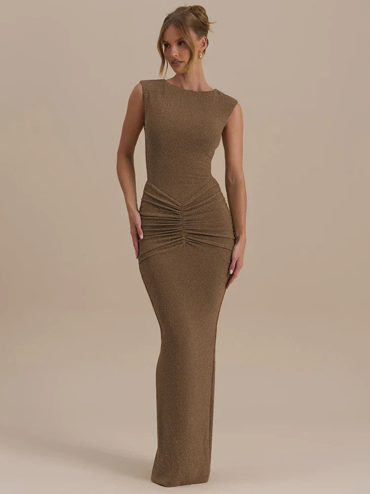 שמלת מקסי דגם ג׳ני