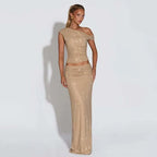 סט טופ וחצאית אלגנט