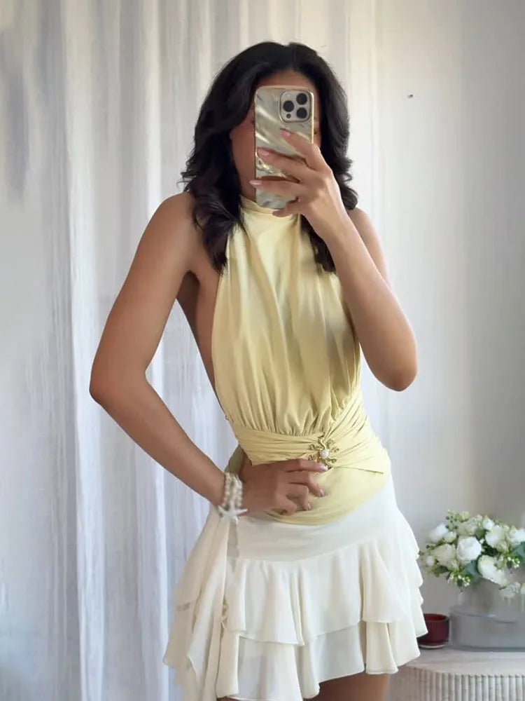 טופ אלגנט צווארון גבוה