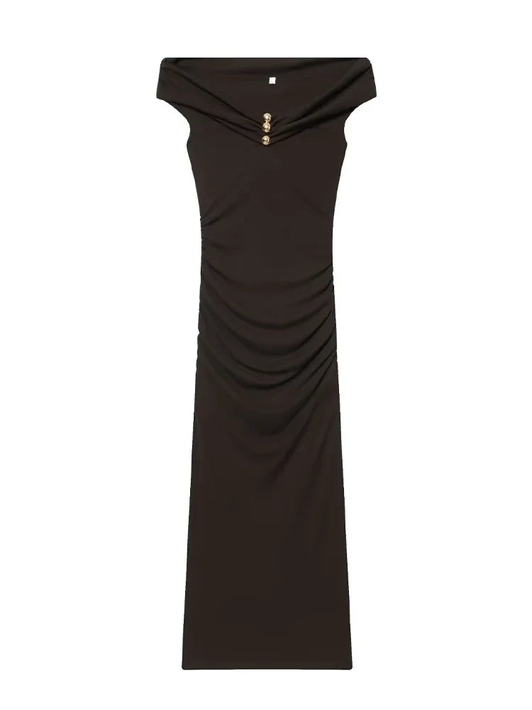 שמלת ערב סטרפלס אילין