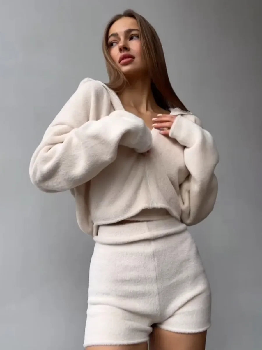 סט חורפי קצר אוליה