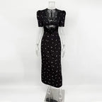 שמלת ערב עיטורי תחרה