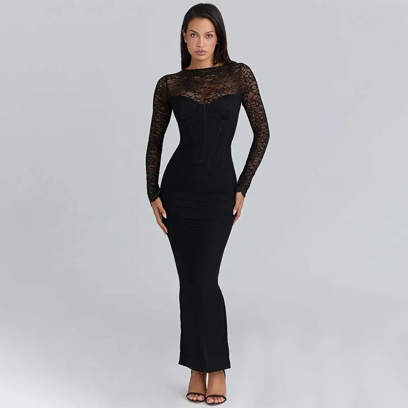 שמלת מקסי דגם תמרה