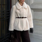 מעיל פרווה אופנתי