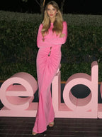 שמלת מקסי דגם איילה