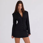 שמלה בעיצוב חליפתי