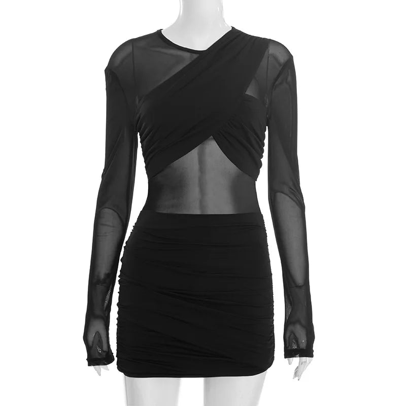 שמלת מיני אלגנטית דגם אלהור