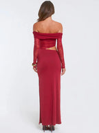 שמלת מקסי אופנתית דגם ג׳סיקה