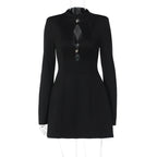 שמלת מיני אלגנט דגם ליאל