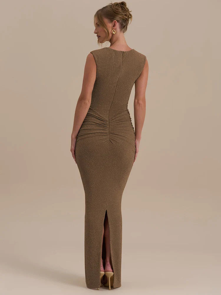 שמלת מקסי דגם ג׳ני