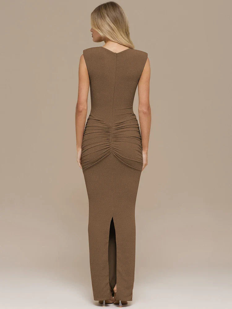 שמלת מקסי דגם ג׳ני