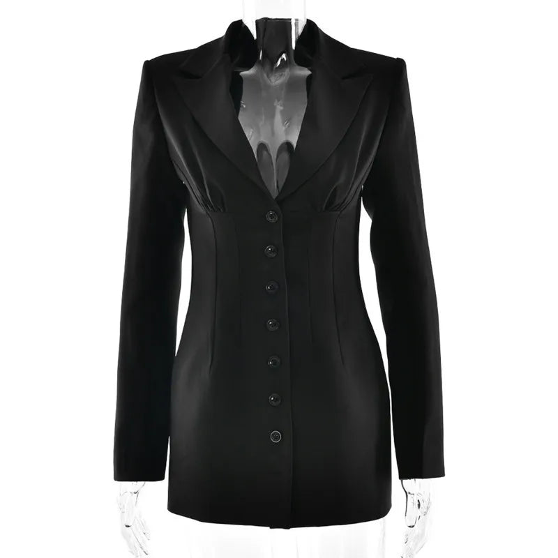 שמלה בעיצוב חליפתי