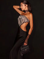 שמלת מקסי אלגנטית דגם סיה