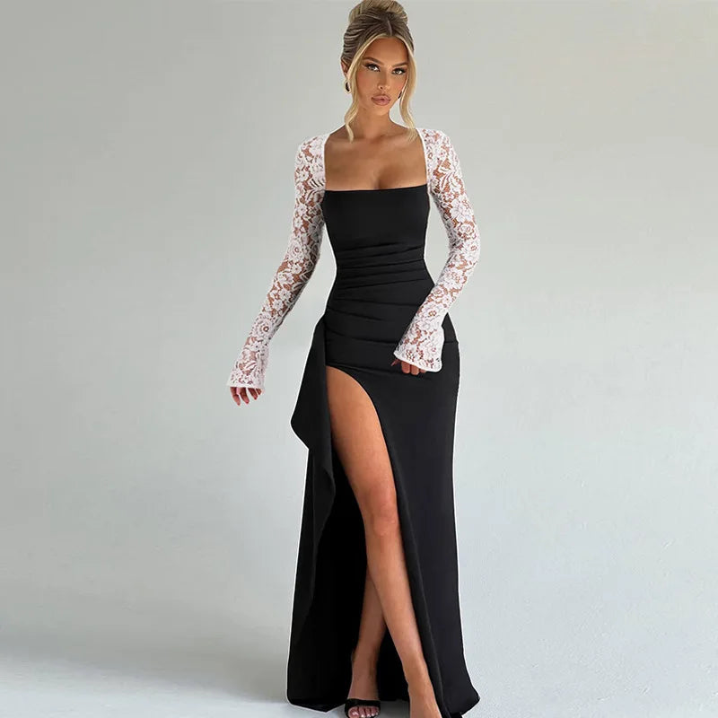 שמלת ערב שסע