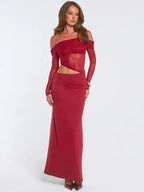 שמלת מקסי אופנתית דגם ג׳סיקה